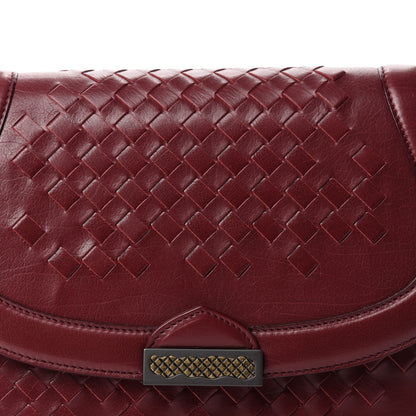 Bottega Veneta Goatskin Intrecciato Flap Shoulder Bag 11 of 11