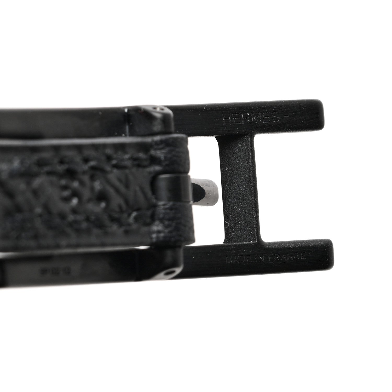 Hermes Epsom Behapi Double Tour Bracelet T3 Black 4 of 5