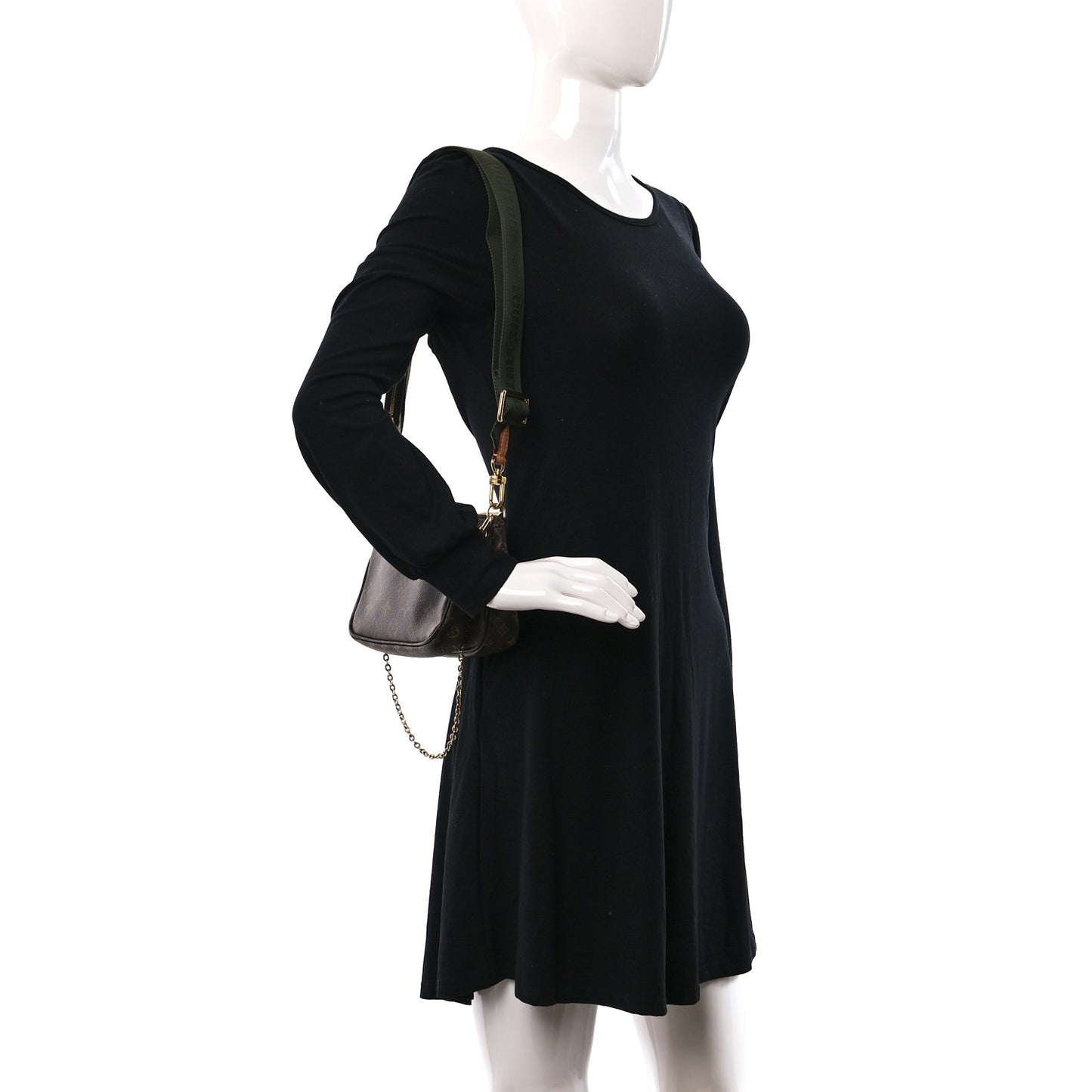 Monogram Multi Pochette Accessories Kaki