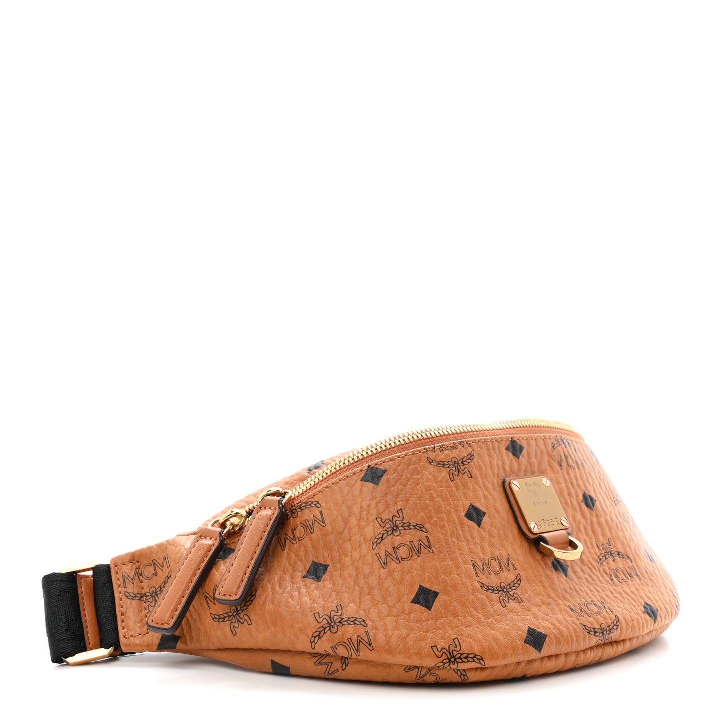 Visetos Medium Fusten Belt Bag Cognac