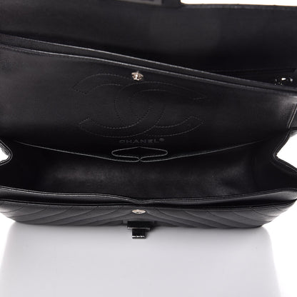 Chanel Sheepskin Chevron Quilted 2.55 Reissue 226 Flap So Black 6 of 8