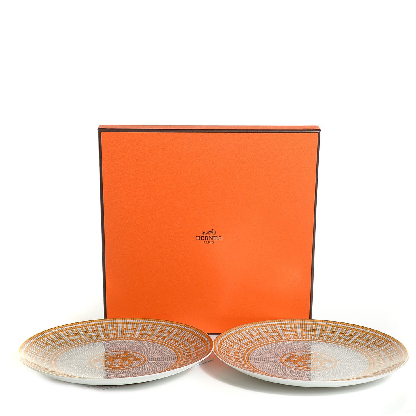 Porcelain Mosaique au 24 Dessert Plate 8.3 Set of 2