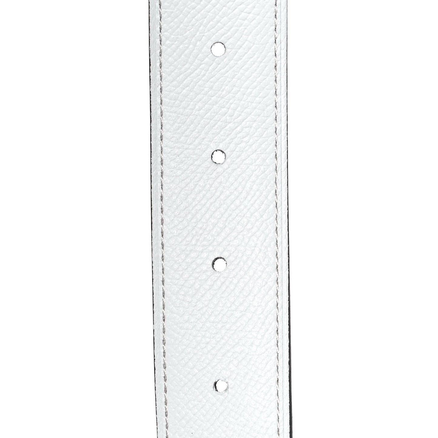 Epsom 32mm H Belt 90 Etoupe White