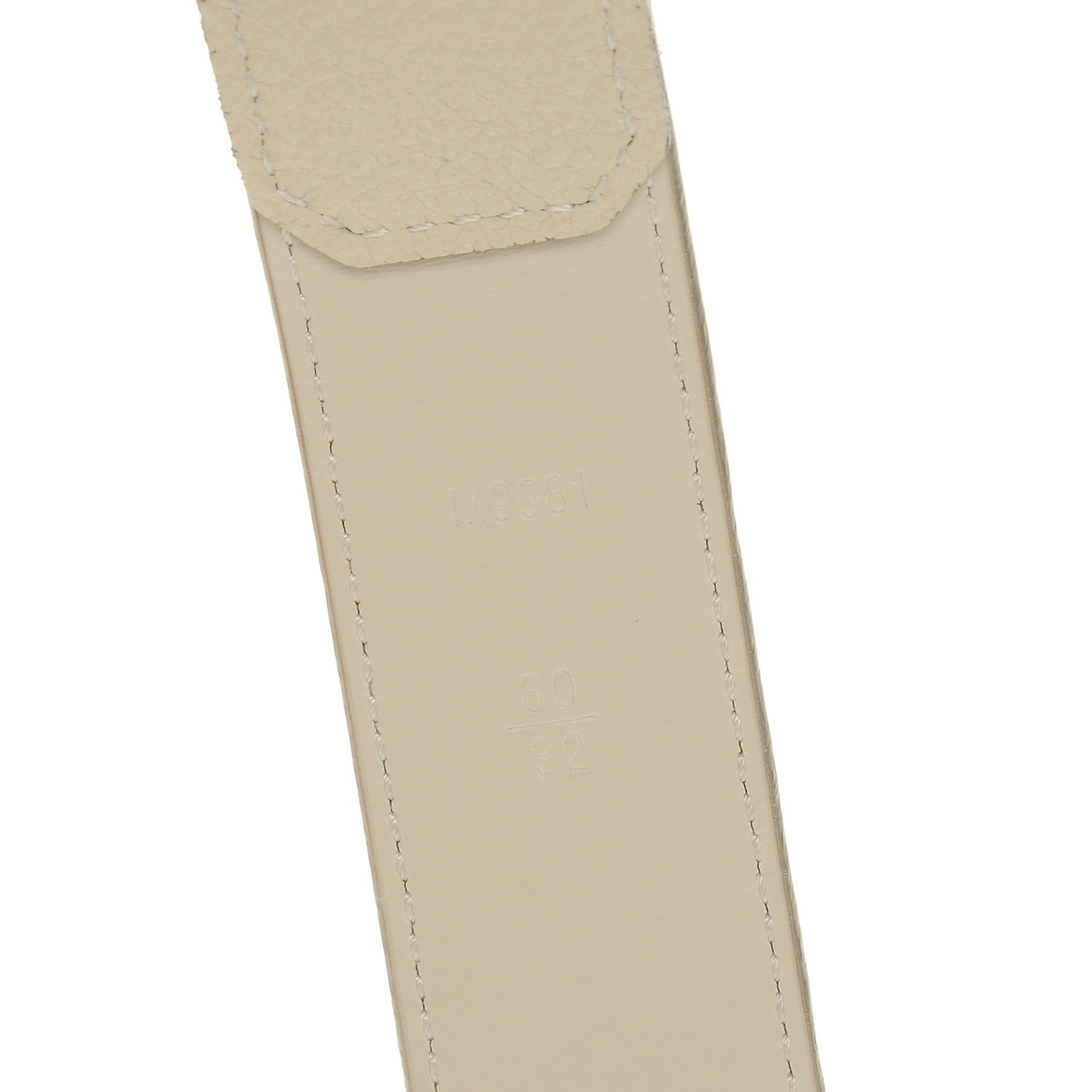 Louis Vuitton Empreinte Gracieuse 30mm Belt 80 32 Neige 4 of 8