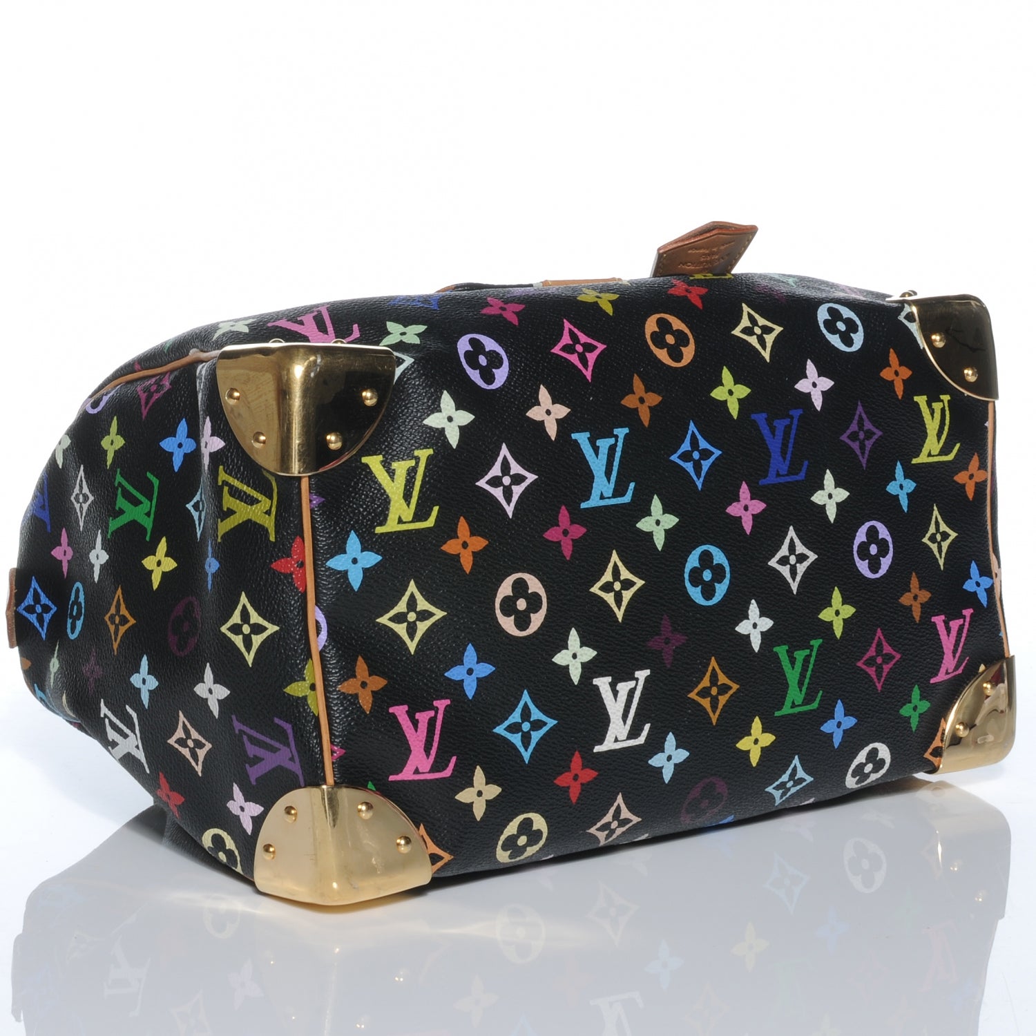 Louis Vuitton Monogram Multicolor Speedy 30 Black 4 of 7