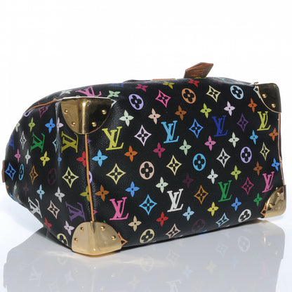 Louis Vuitton Monogram Multicolor Speedy 30 Black 4 of 7