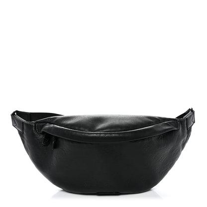 Louis Vuitton Calfskin Monogram Shadow Discovery Bumbag Black 1 of 10