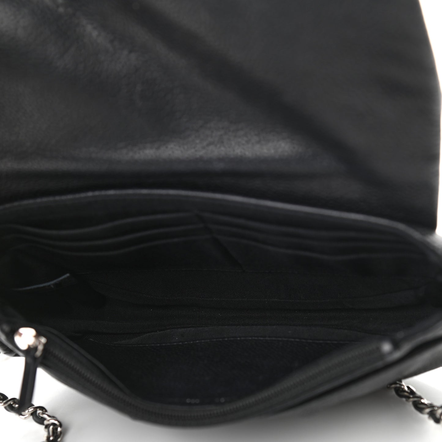 Caviar Half Moon Wallet On Chain WOC Black