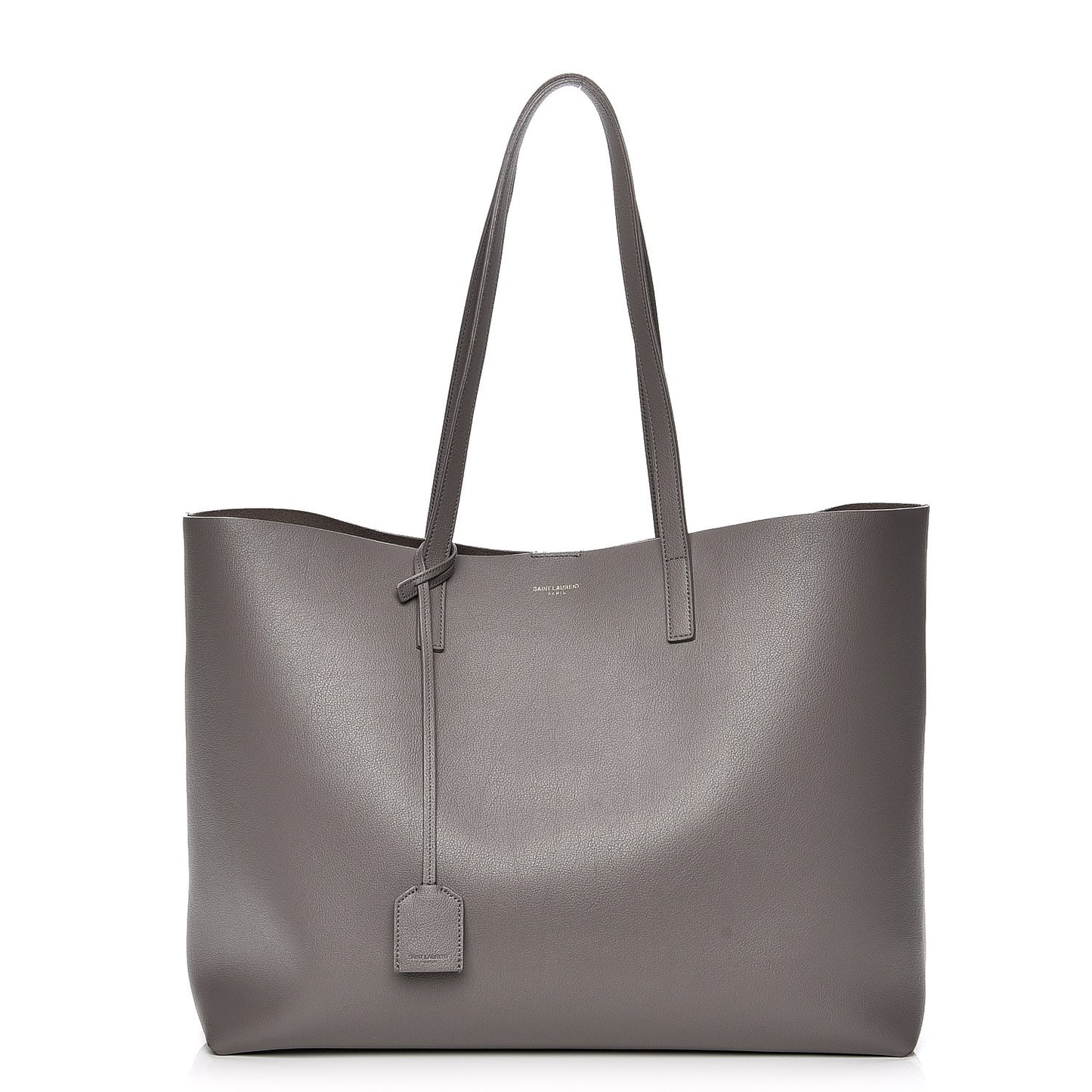 Calfskin Large Shopping Tote Fog