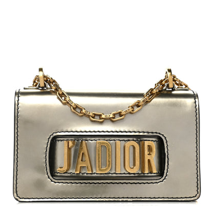 Christian Dior Metallic Calfskin J'Adior Chain Flap Bag Bronze 1 of 15