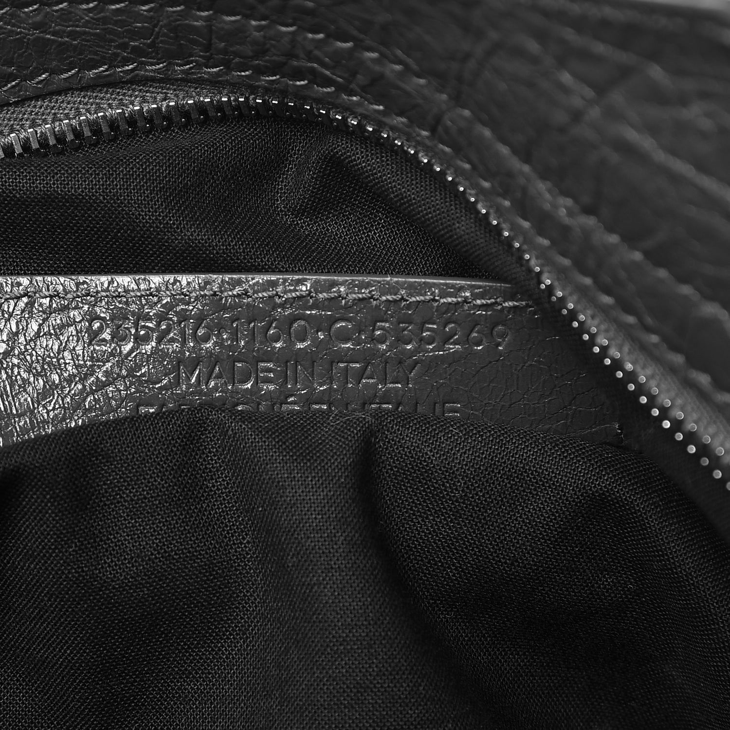 Balenciaga Agneau Classic Hardware Velo Gris Fossile 7 of 9