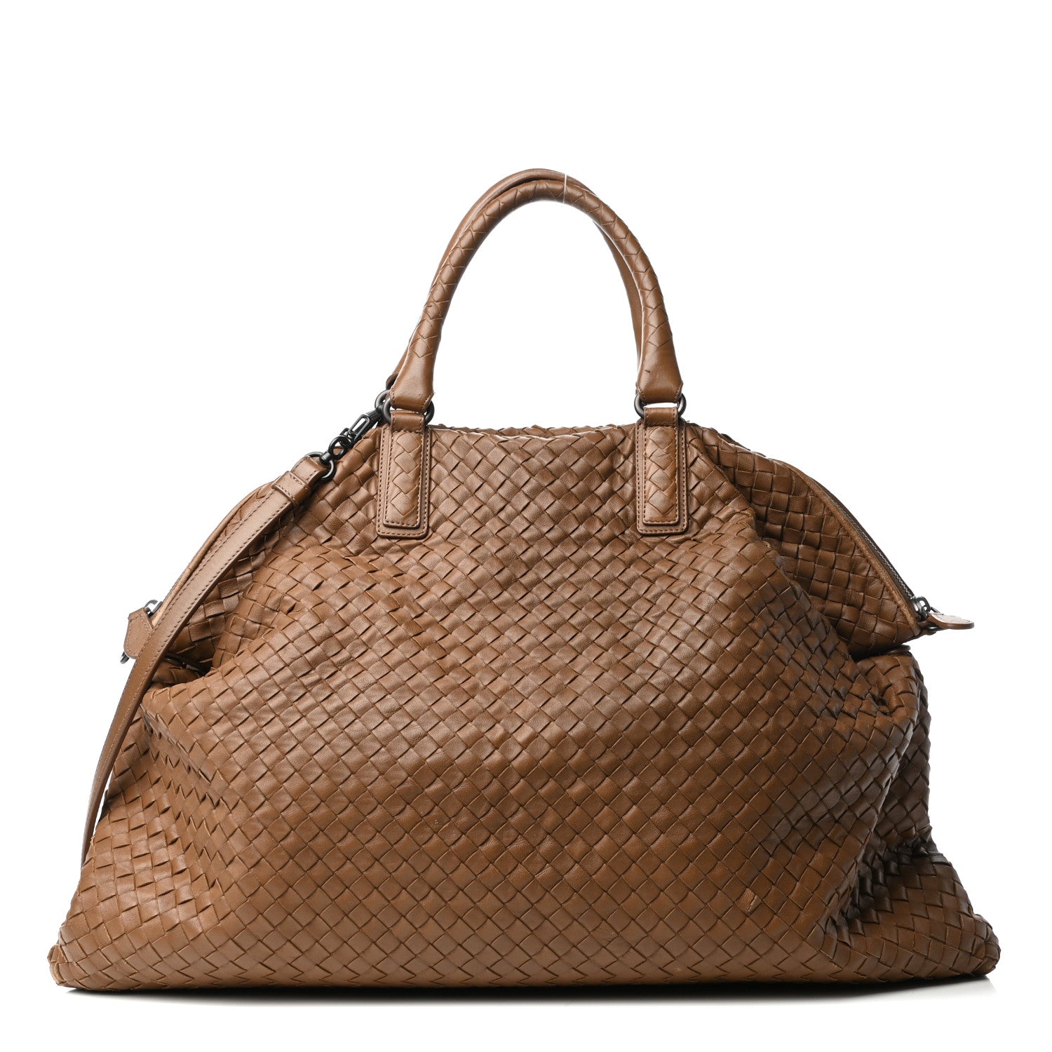 Bottega Veneta Nappa Intrecciato Maxi Convertible Tote Chene 1 of 10