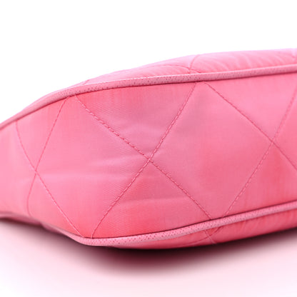 Prada Re-Nylon Saffiano Stitched Mini Re-Edition 1995 Chaine Shoulder Bag Begonia 8 of 11
