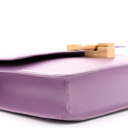 Saint Laurent Smooth Calfskin Carre Satchel Lilas 9 of 10
