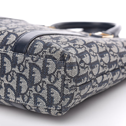 Christian Dior Monogram Tote Blue 9 of 14