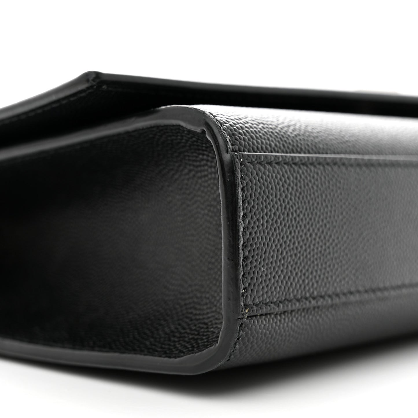 Grain De Poudre Medium Classic Monogram Kate Satchel Black
