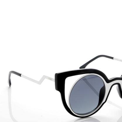 Fendi Paradeyes Sunglasses FF 0137/S White Black 8 of 9