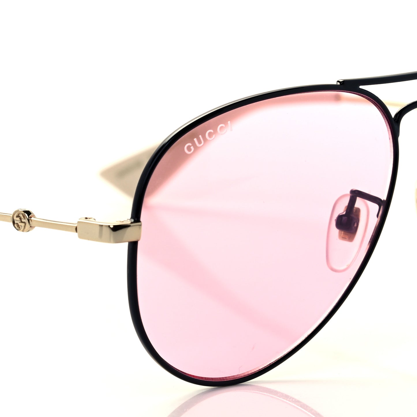 Metal Aviator Sunglasses GG0515S Pink