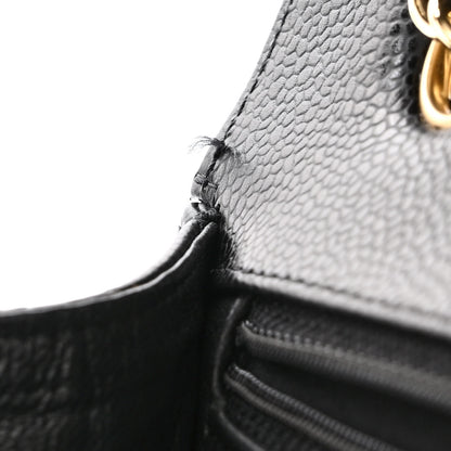 Chanel Caviar Quilted Maxi Single Flap Black 11 of 11