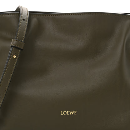 Loewe Calfskin Mini Flamenco Knot Clutch Vintage Khaki 7 of 11
