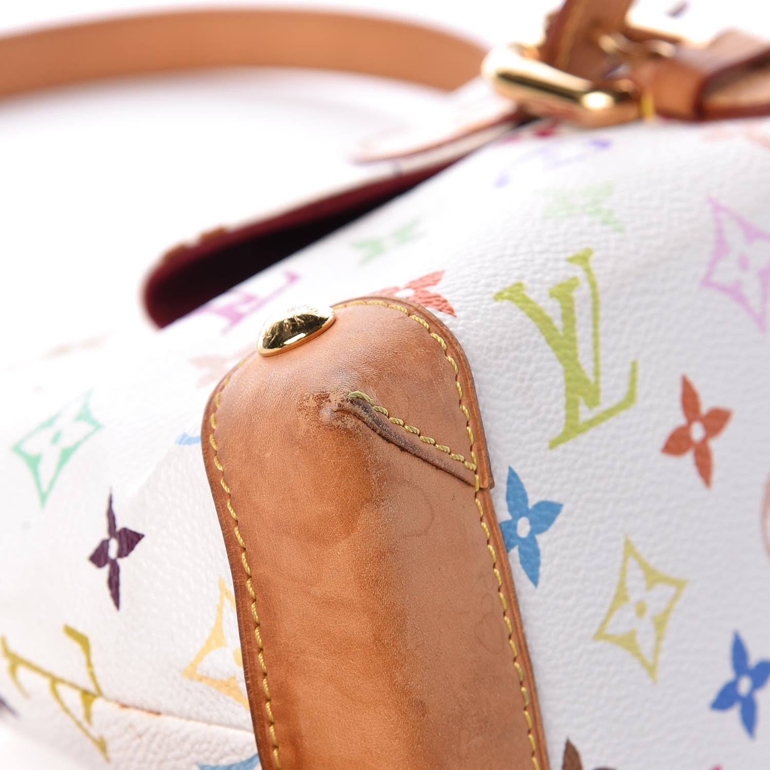 Louis Vuitton Monogram Multicolor Eliza White 9 of 16