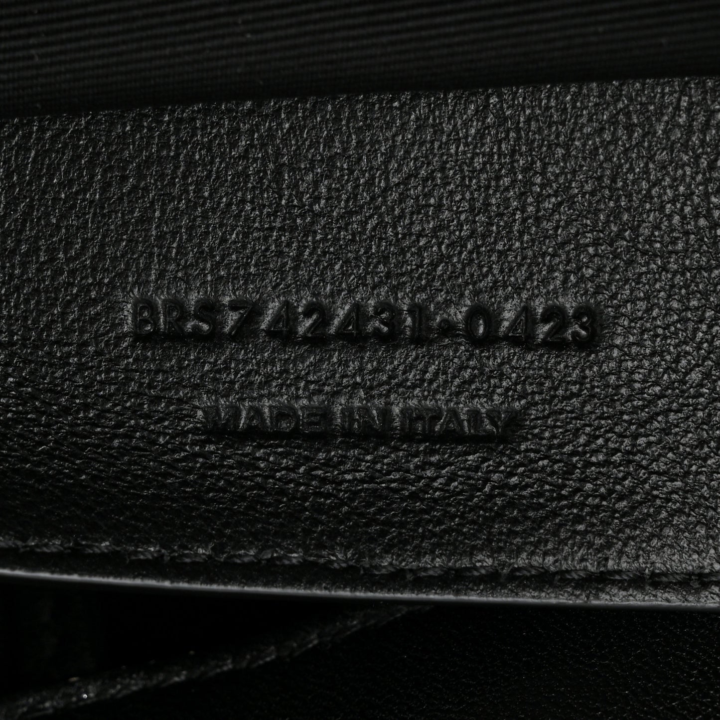Lambskin Matelasse Monogram Large Jamie 4.3 Black