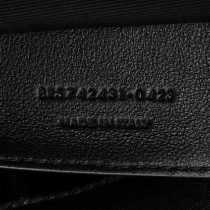 Saint Laurent Lambskin Matelasse Monogram Large Jamie 4.3 Black 7 of 10