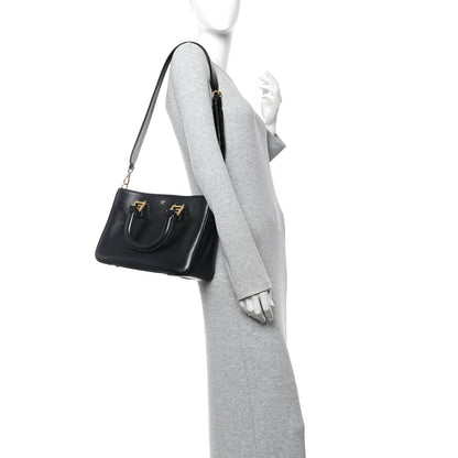 Fendi Vitello Glacier Small FF Tote Black 2 of 10