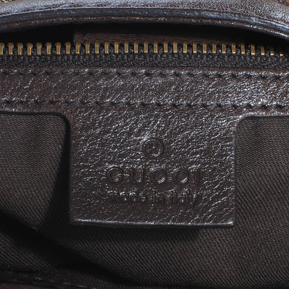 Gucci Monogram Medium Interlocking Icon Tote Dark Brown 6 of 7