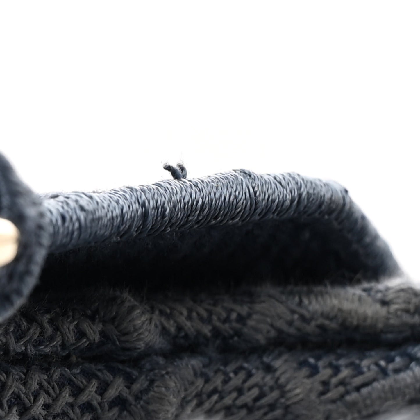 Canvas Embroidered Cannage Medium Lady D-Lite Denim Blue