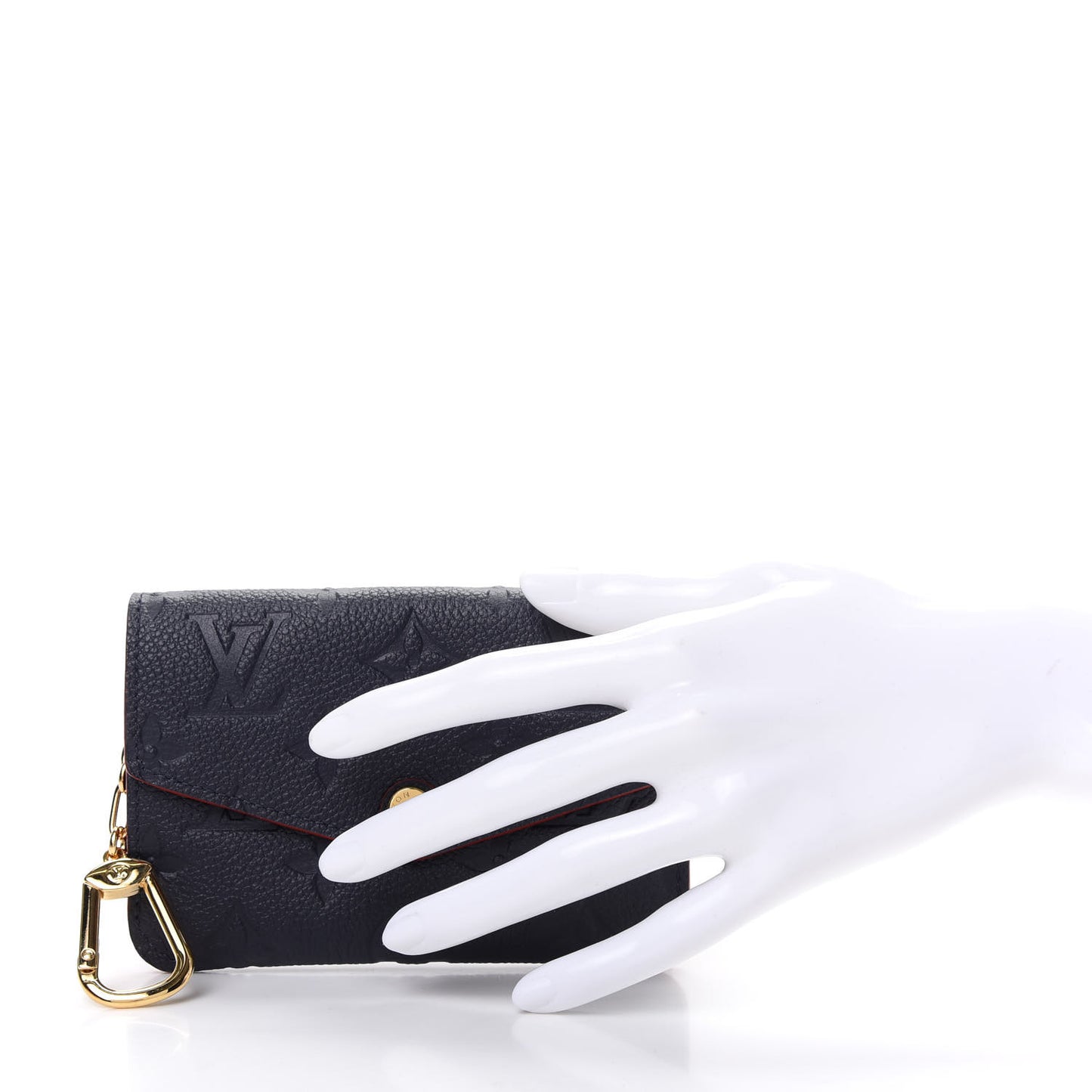 Empreinte Key Pouch Marine Rouge