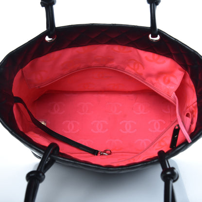 Chanel Calfskin Quilted Large Cambon Tote Black 5 of 16