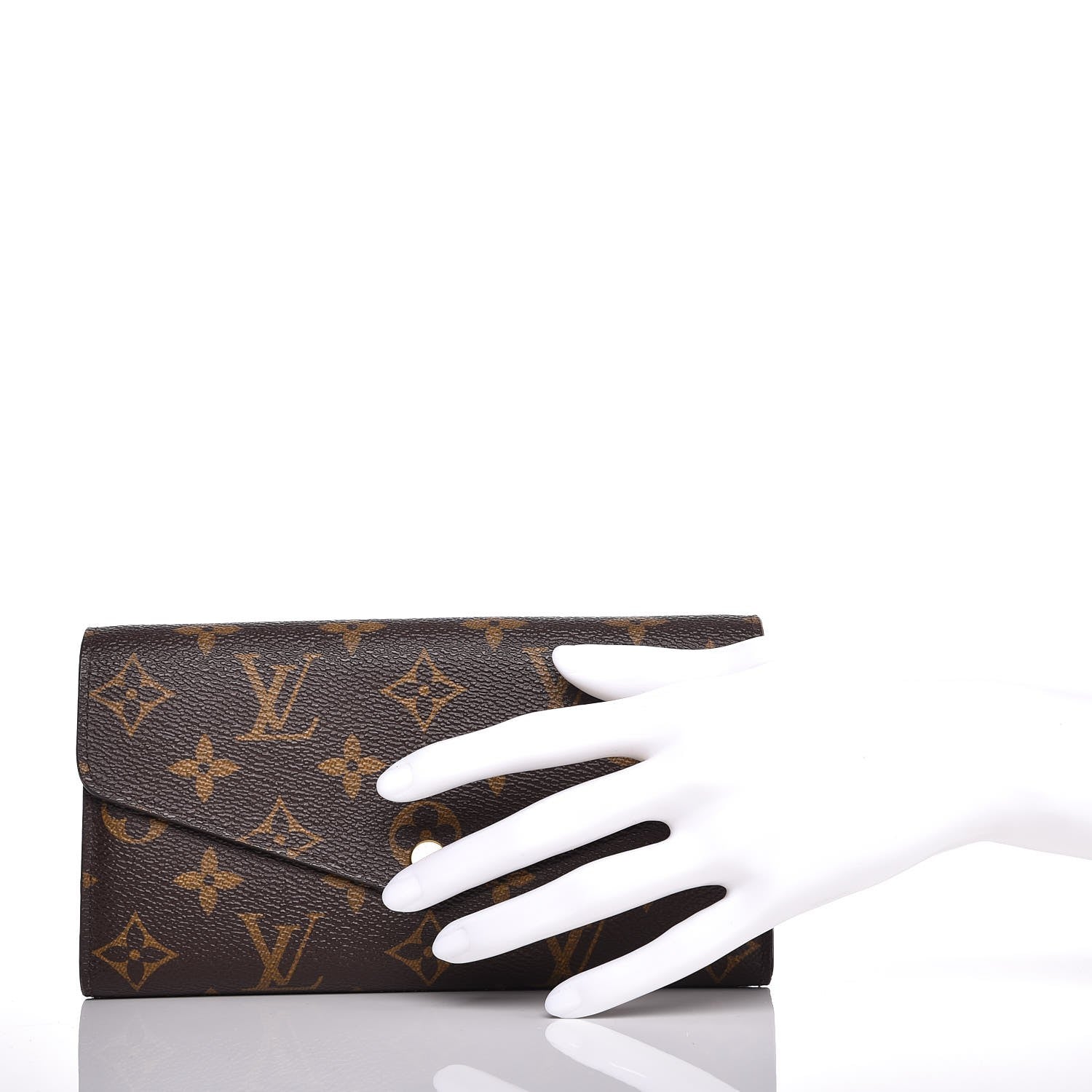 Louis Vuitton Monogram Sarah Wallet NM 2 of 6