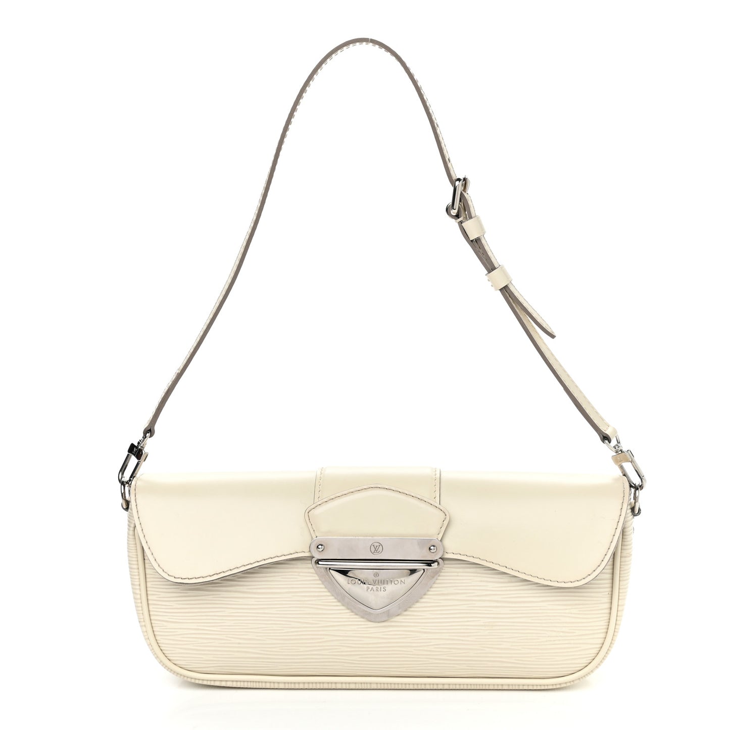 Epi Montaigne Clutch Ivory