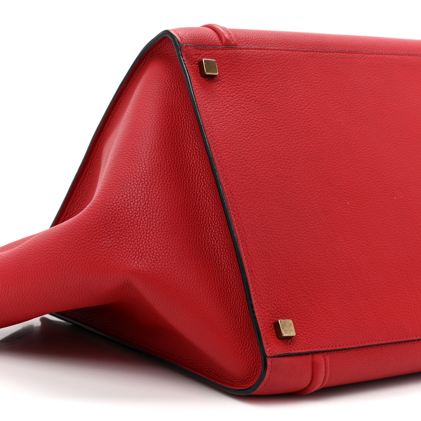 Baby Grained Calfskin Medium Phantom Luggage Carmin