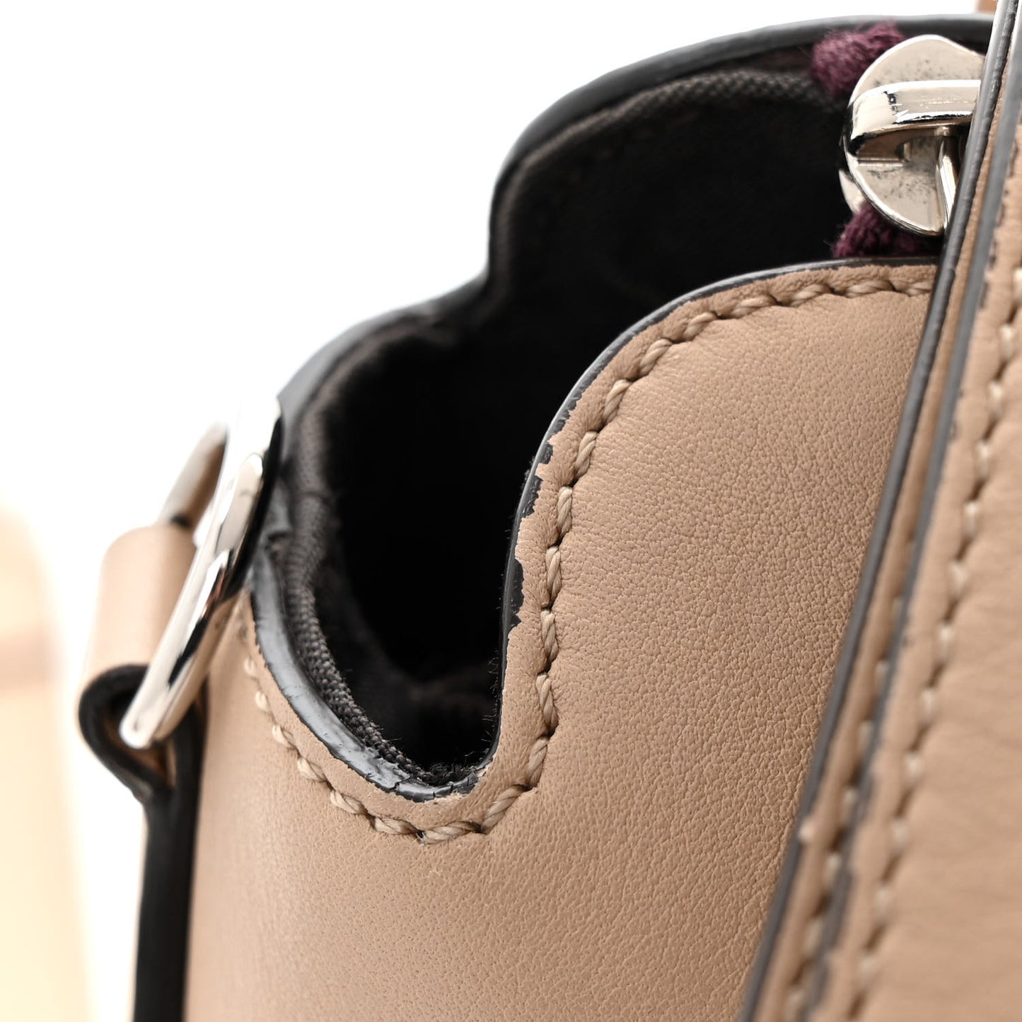 Vitello Dolce Medium By The Way Boston Bag Latte Camelia Bordeaux