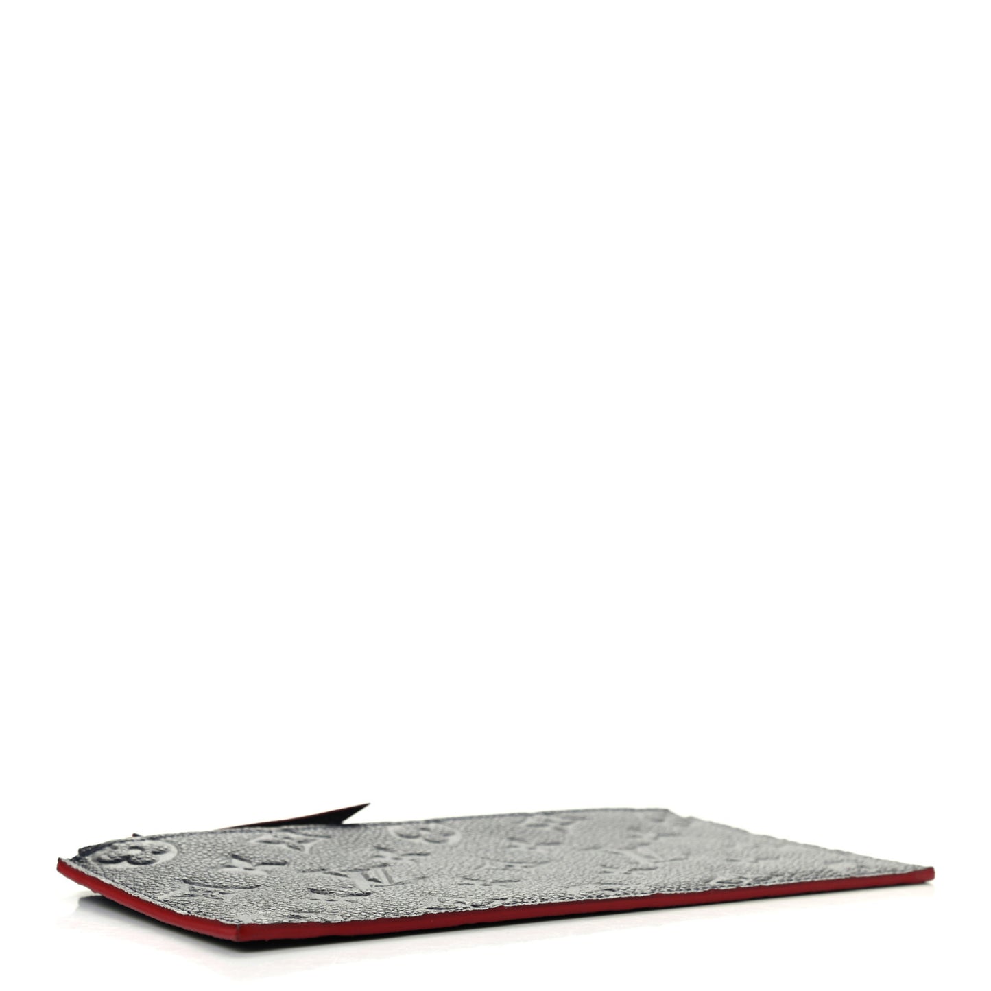 Empreinte Felicie Chain Wallet Zippered Insert Marine Rouge