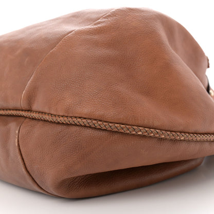 Gucci Pebbled Calfskin Medium Marrakech Shoulder Bag Camel 9 of 13
