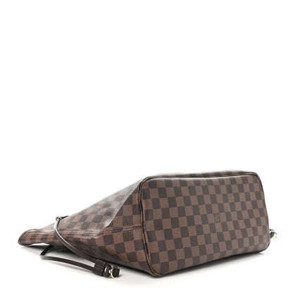 Louis Vuitton Damier Ebene Neo Neverfull MM Rose Ballerine 5 of 10