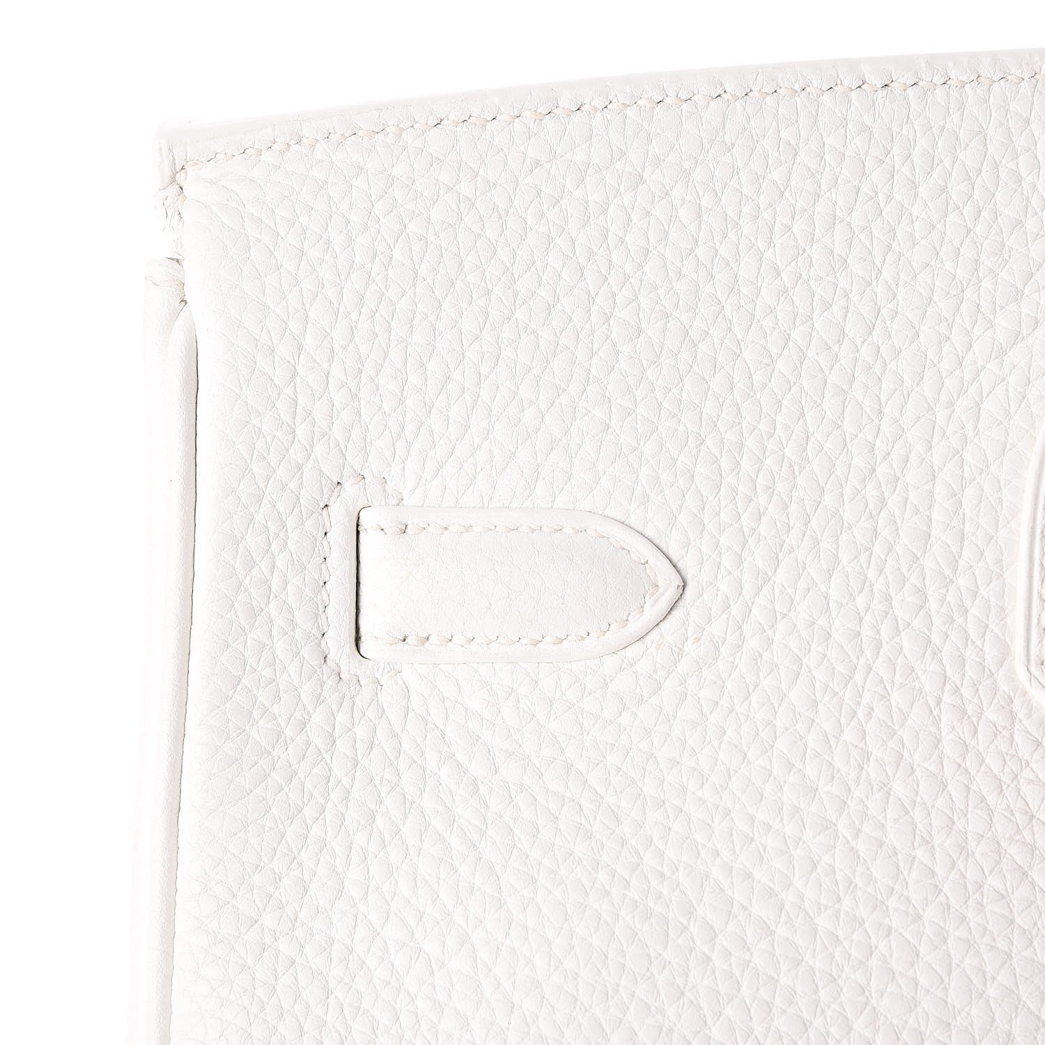 Hermes Taurillon Clemence Birkin 35 White 30 of 33