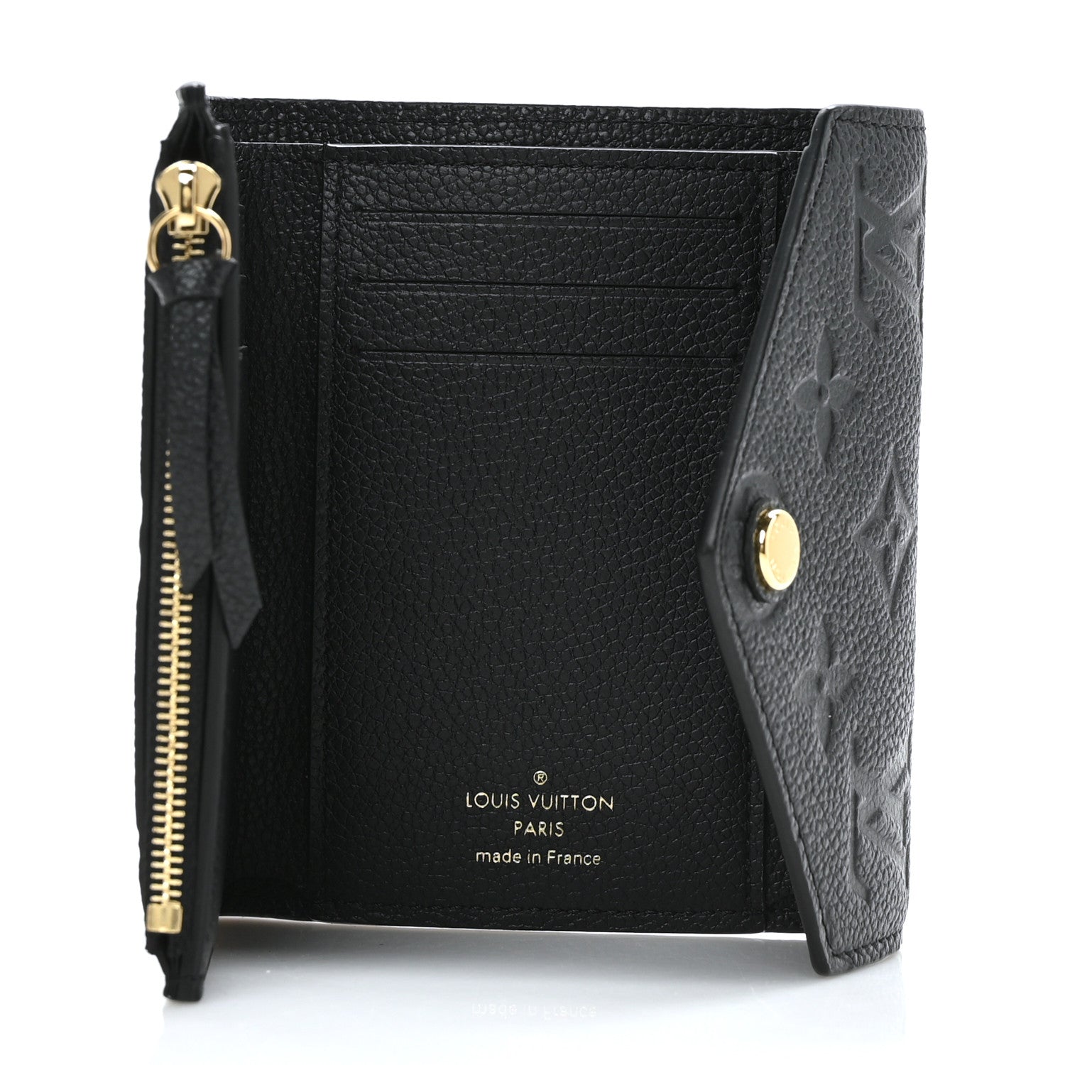 Louis Vuitton Empreinte Victorine Wallet Black 5 of 7