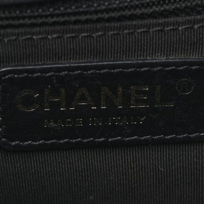 Chanel Calfskin Stitched Small Covered CC Flap Bag Black 6 of 11