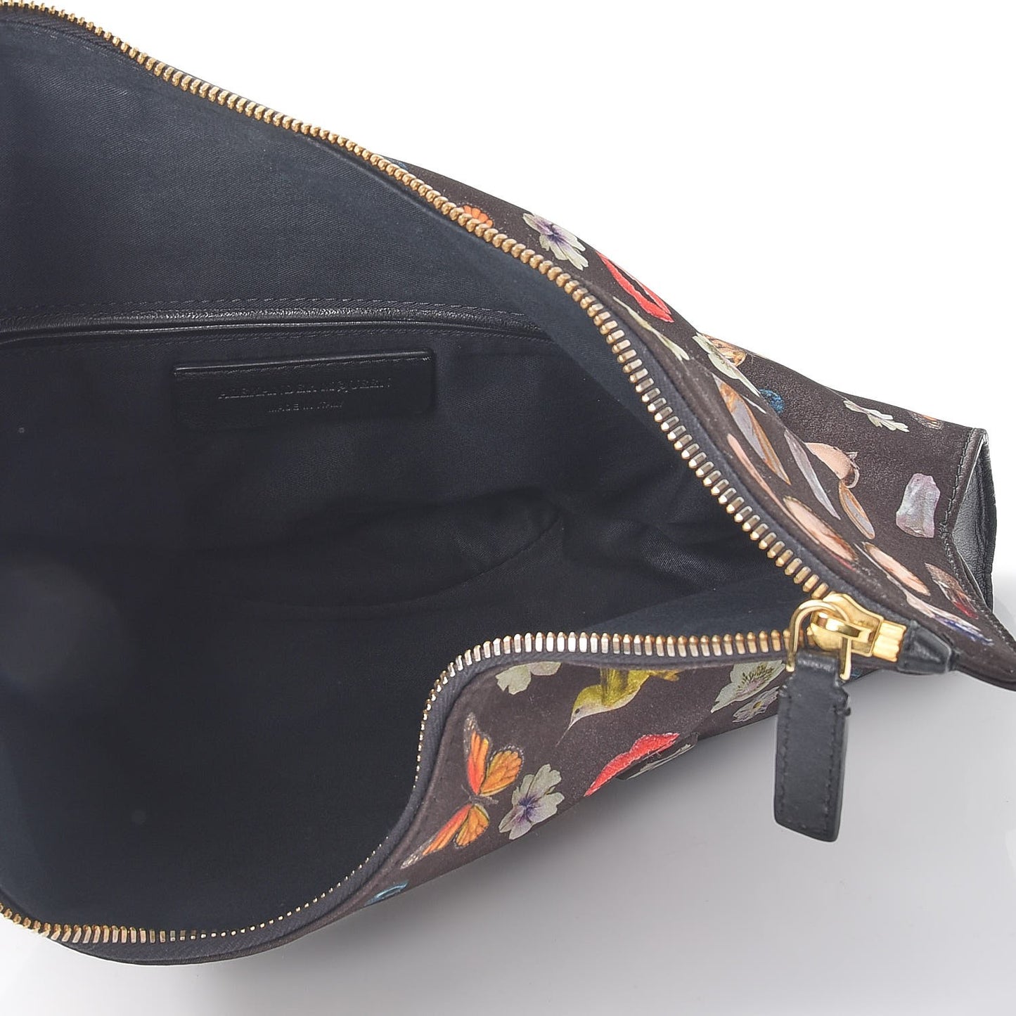 Silk Obsessions De Manta Clutch Black