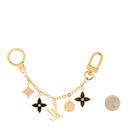 Louis Vuitton Monogram Spring Street Bag Charm Key Holder Gold 2 of 5