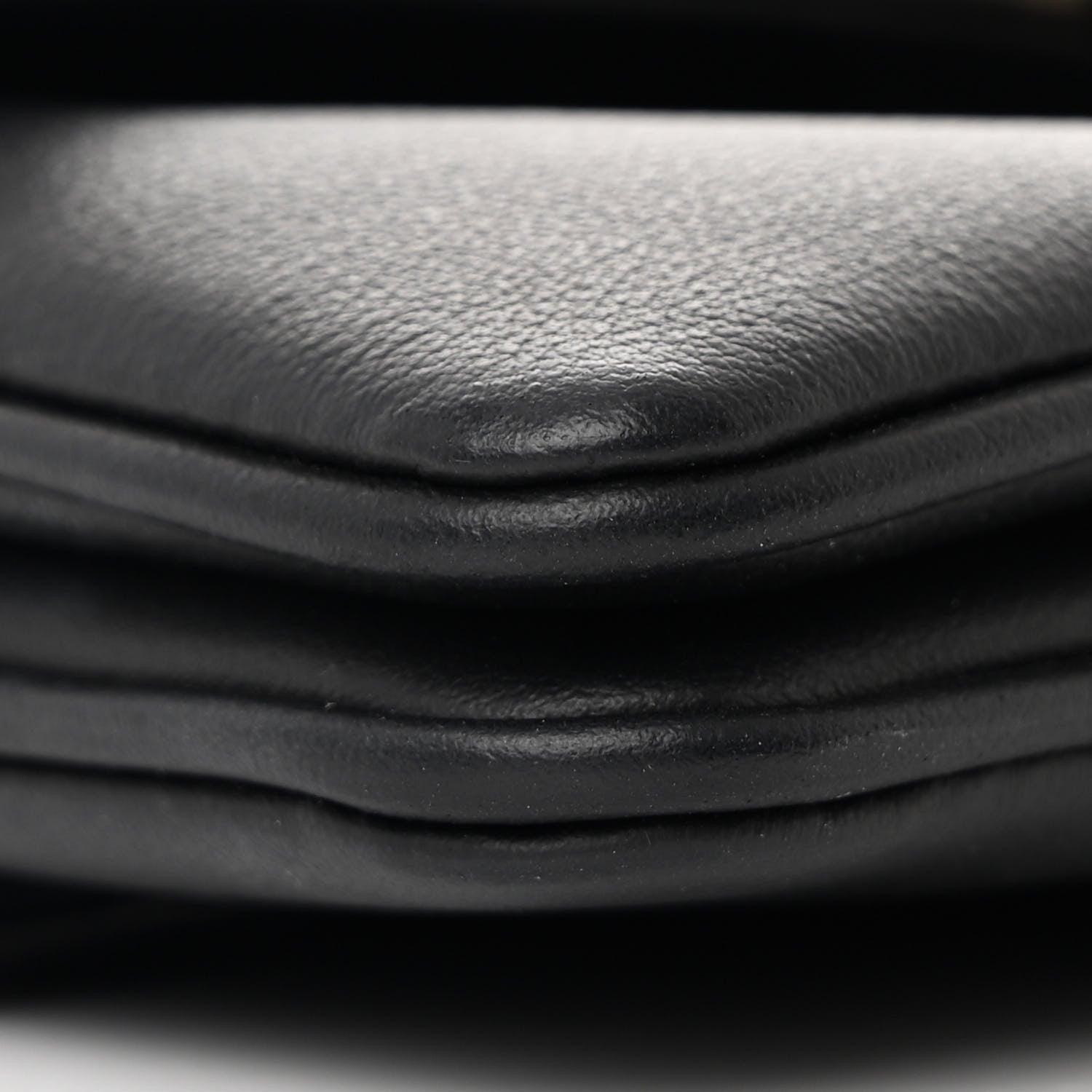 Fendi Vitello Grace Matte Duo Baguette Black 10 of 12