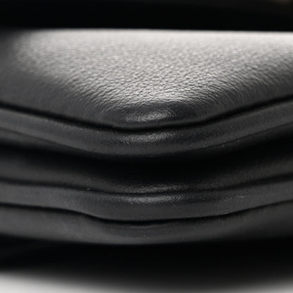 Fendi Vitello Grace Matte Duo Baguette Black 10 of 12