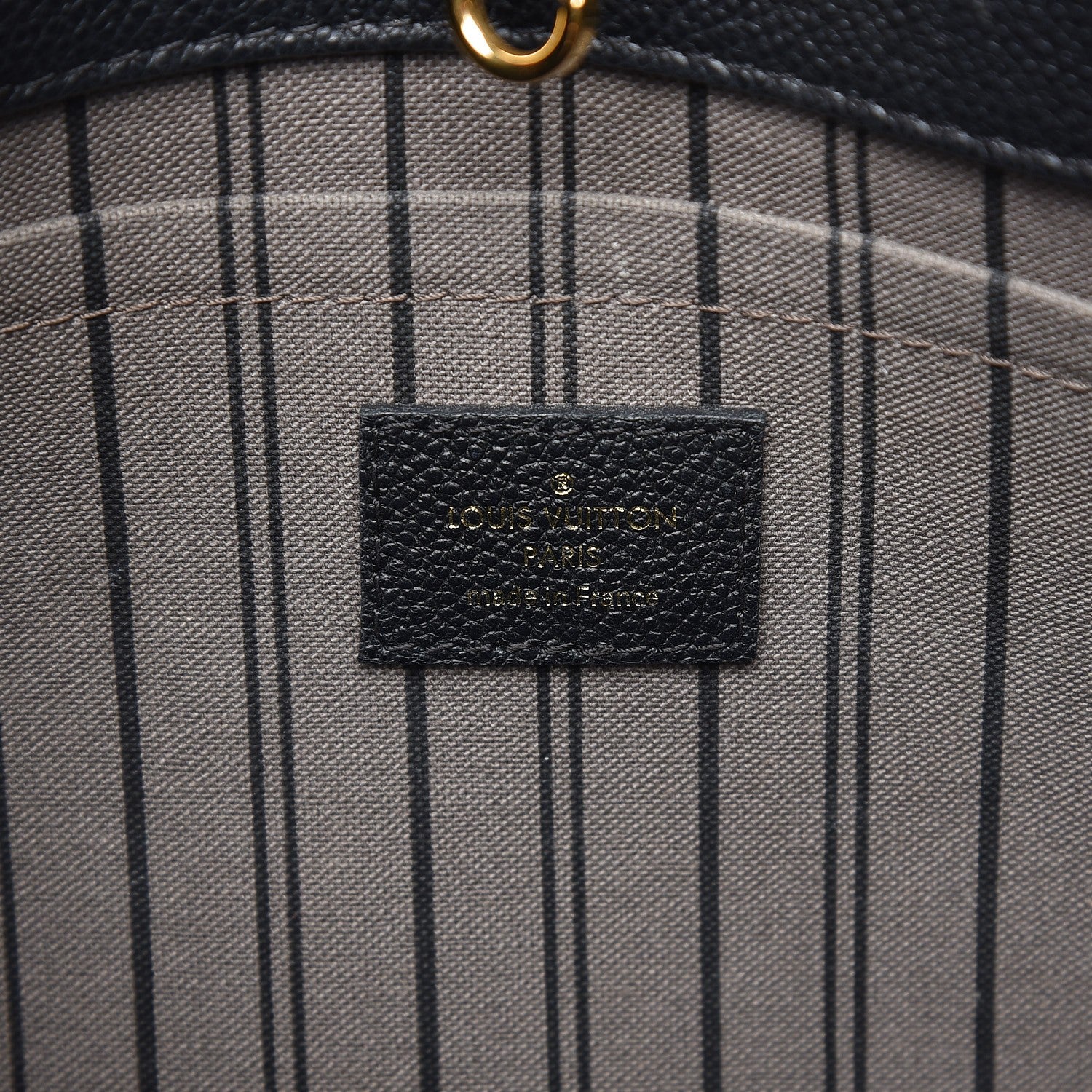 Louis Vuitton Empreinte Montaigne MM Black 7 of 8