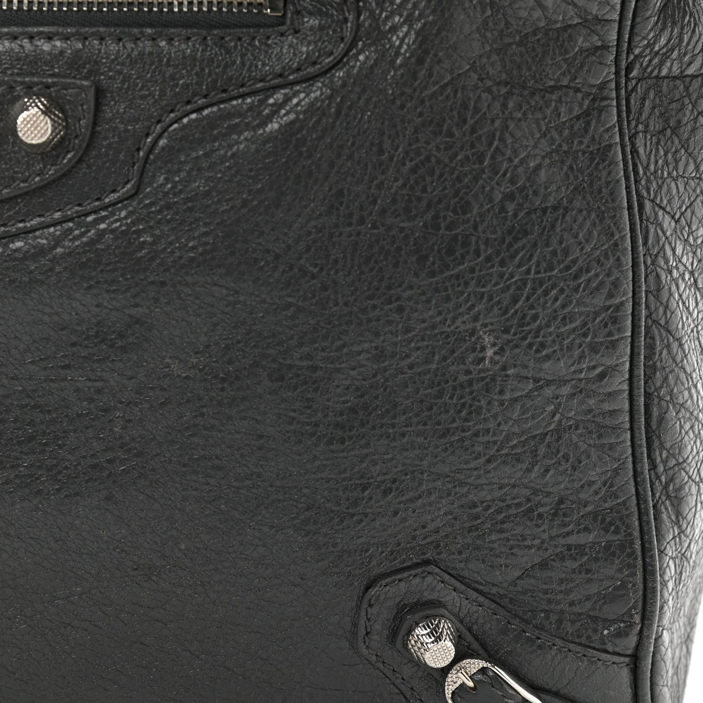 Agneau Giant 12 Silver Hardware Velo Gris Fossile Anthracite