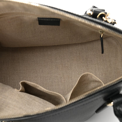 Gucci Calfskin Medium Dome Bag Black 5 of 10
