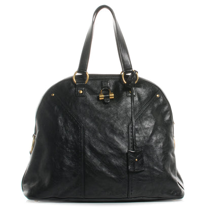 Saint Laurent Leather Oversized Muse Black 1 of 7